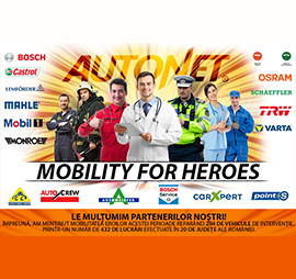“Mobilitate pentru eroi” – sprijin pentru linia întâi