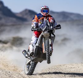 Mani Gyenes, debut promițător în Dakar 2021