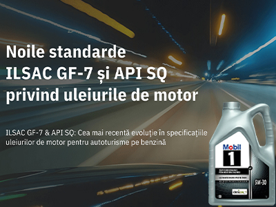Noile standarde ILSAC GF-7 și API SQ privind uleiurile de motor